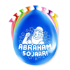 Abraham Party Ballonnen (30cm,8st)
