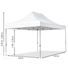 Partytent 3x4.5 Meter Zwart
