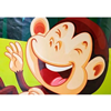 Midi Monkey Mania Springkussen