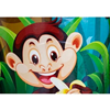 Midi Monkey Mania Springkussen