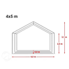 Partytent 4x5 Meter