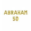 Folieballonnenset Abraham 50