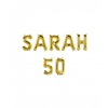 Folieballonnenset Sarah 50