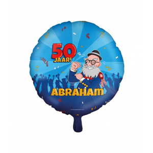 Folieballon Abraham Cartoon