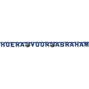 Letterslinger ’Hoera voor Abraham’ (3m)