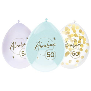 Ballonnen Abraham 50 (30cm,6st)