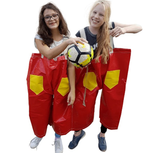 Funbroek 2-persoons rood