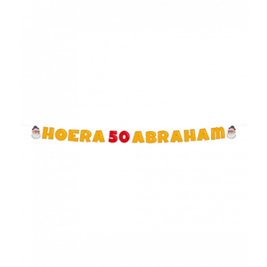 Hoera 50 Abraham Slinger