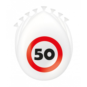 Verkeersbord Ballonnen 50 jaar