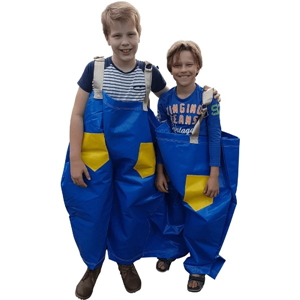 Funbroek 2-persoons blauw