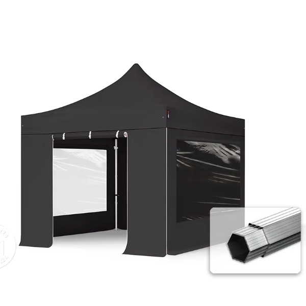 Partytent 3x3 Meter Zwart