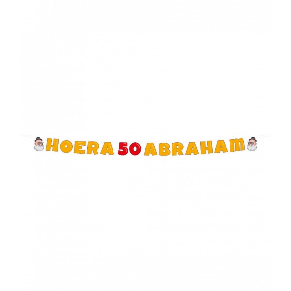 Hoera 50 Abraham Slinger