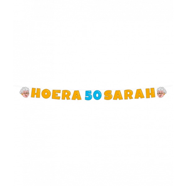 Hoera 50 Sarah Slinger